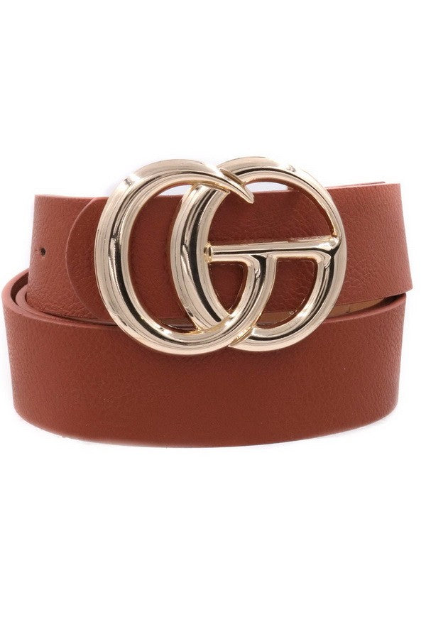 Metal Ring Leather Belts