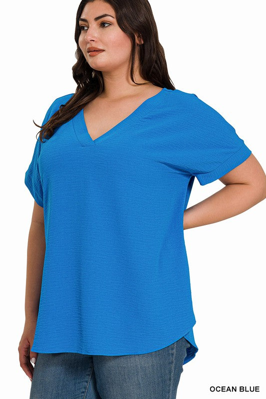 Zenana Curvy Best work Top