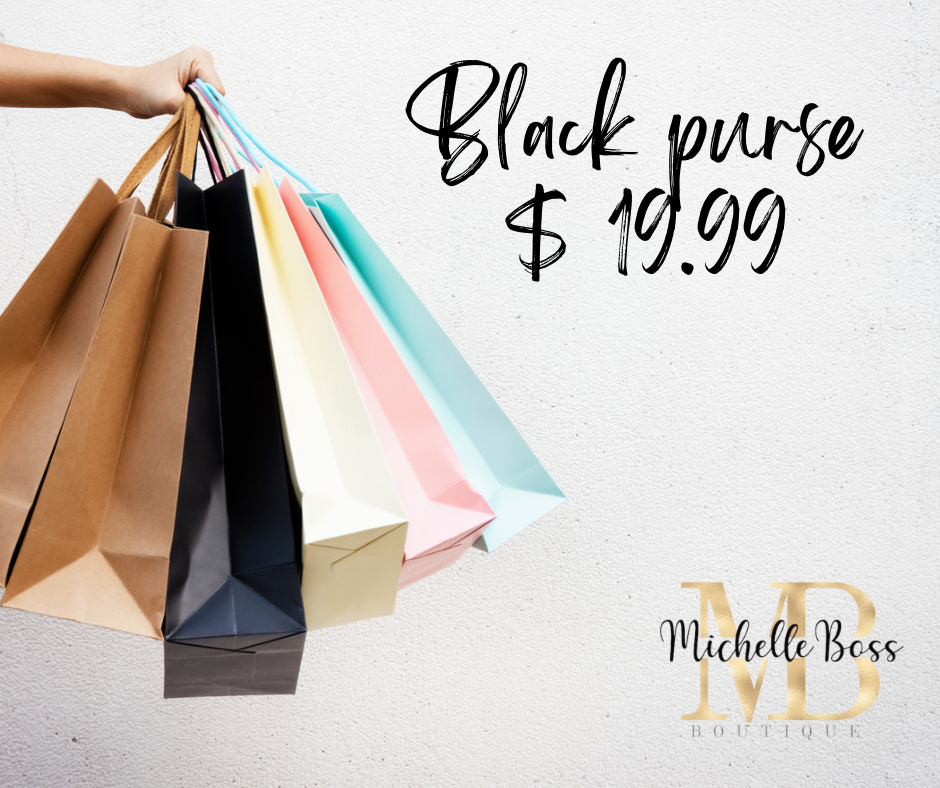 Black Purse $19.99