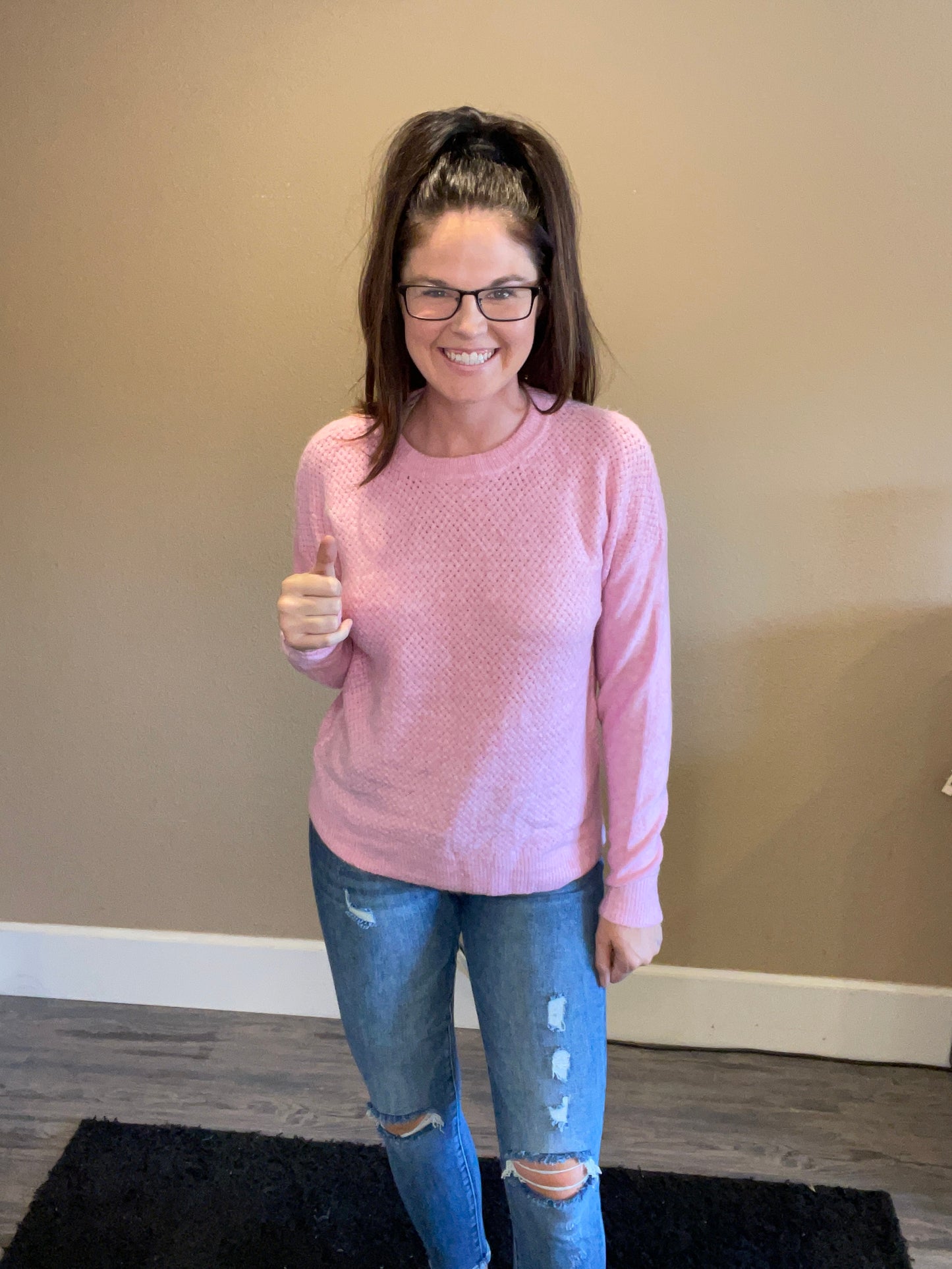 Soft Pink Sweater