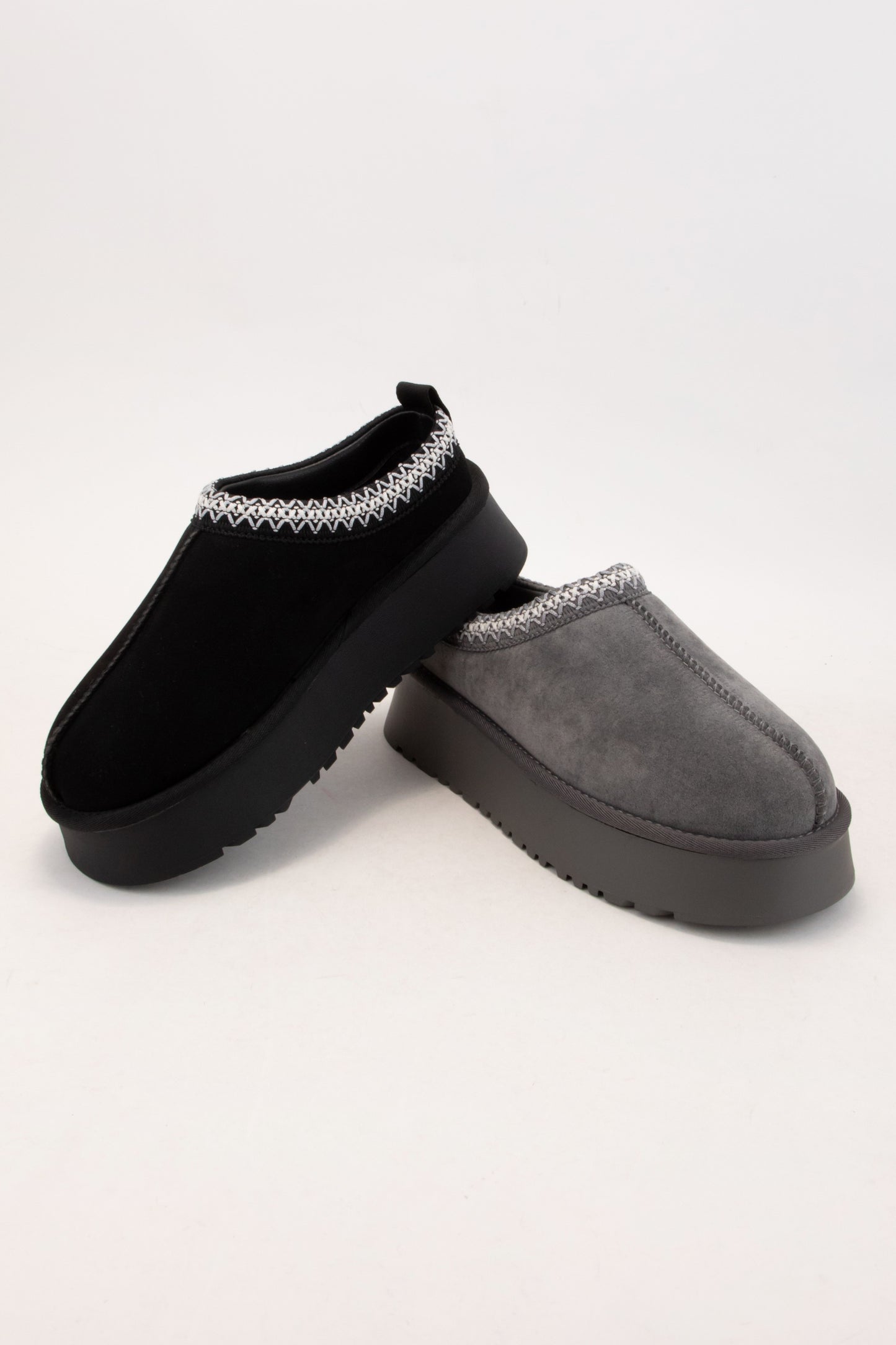 Michelle Artisan platform cozy slippers