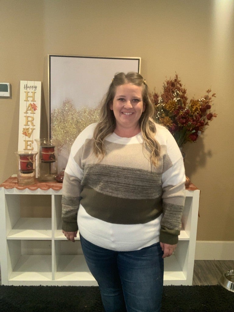 Color Block Sweater