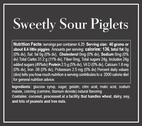 Sweetables | Sweetly Sour Piglets