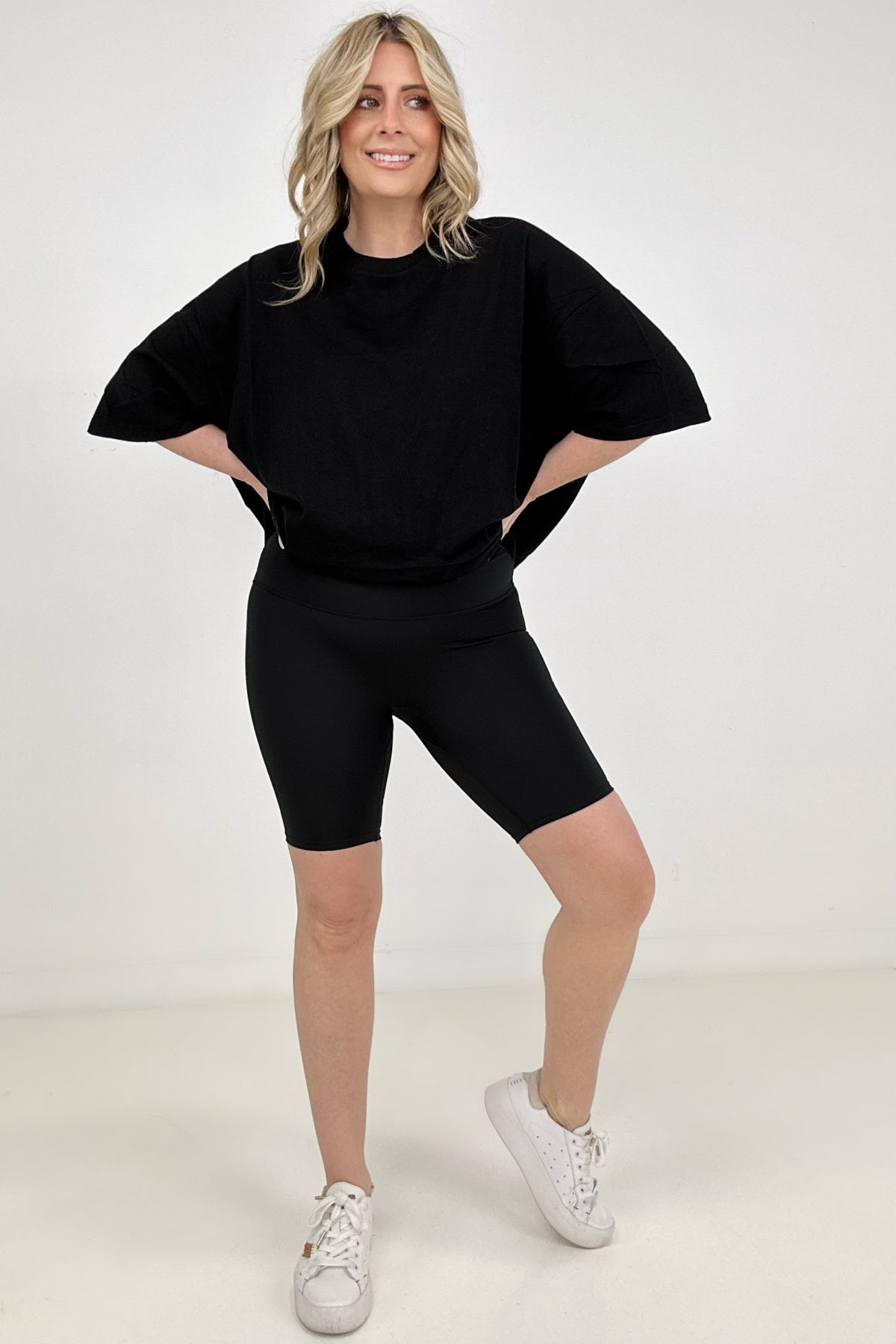 Zenana Athletic High Rise Biker Shorts