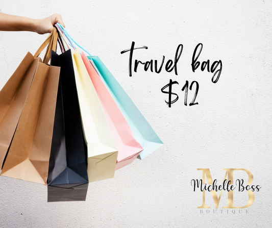 Travel Bag $12