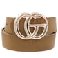 Metal Ring Leather Belts