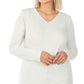 Zenana Microfiber v neck shirt
