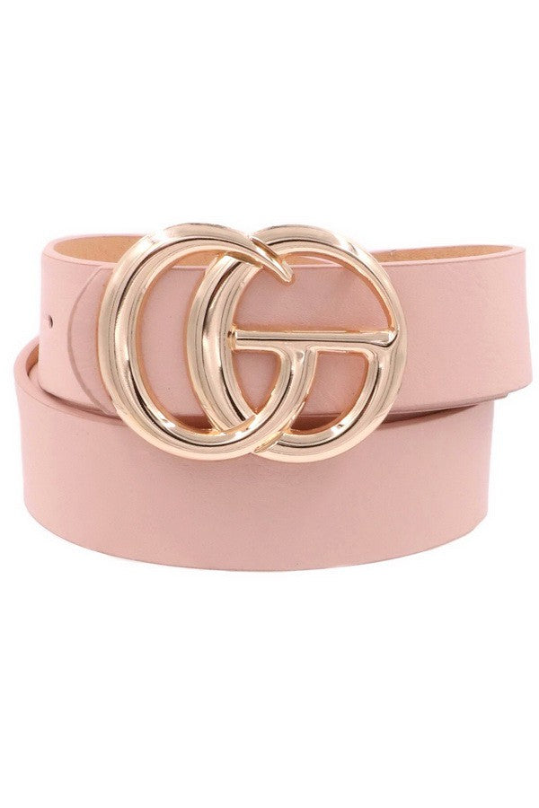 Metal Ring Leather Belts