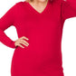 Zenana Microfiber v neck shirt