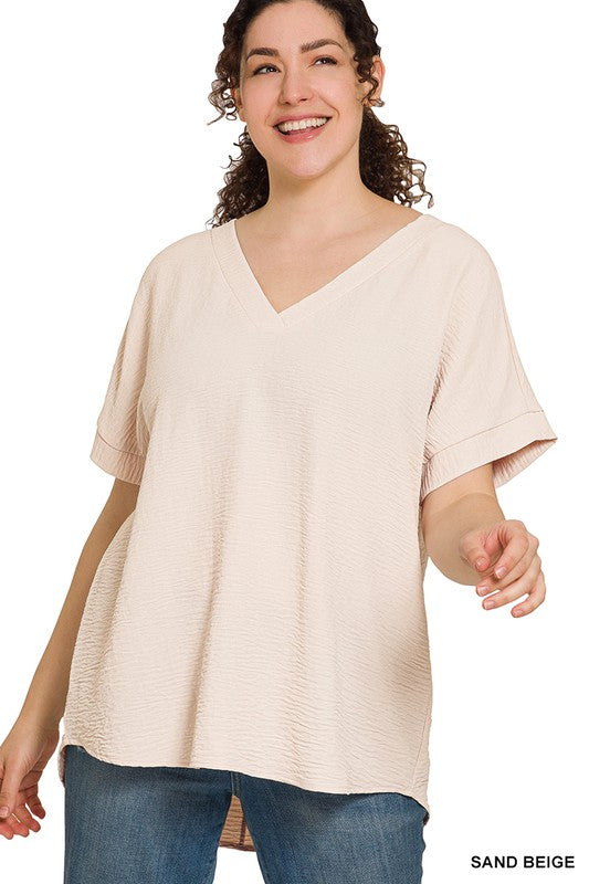 Zenana Curvy Best work Top