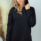 Black Oversized Hoodie