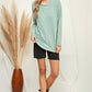 Crew Neck Dolman Sleeve Top