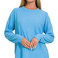 DOORBUSTER DEAL < Zenana ribbed Sweater with Pockets in 3 Colors