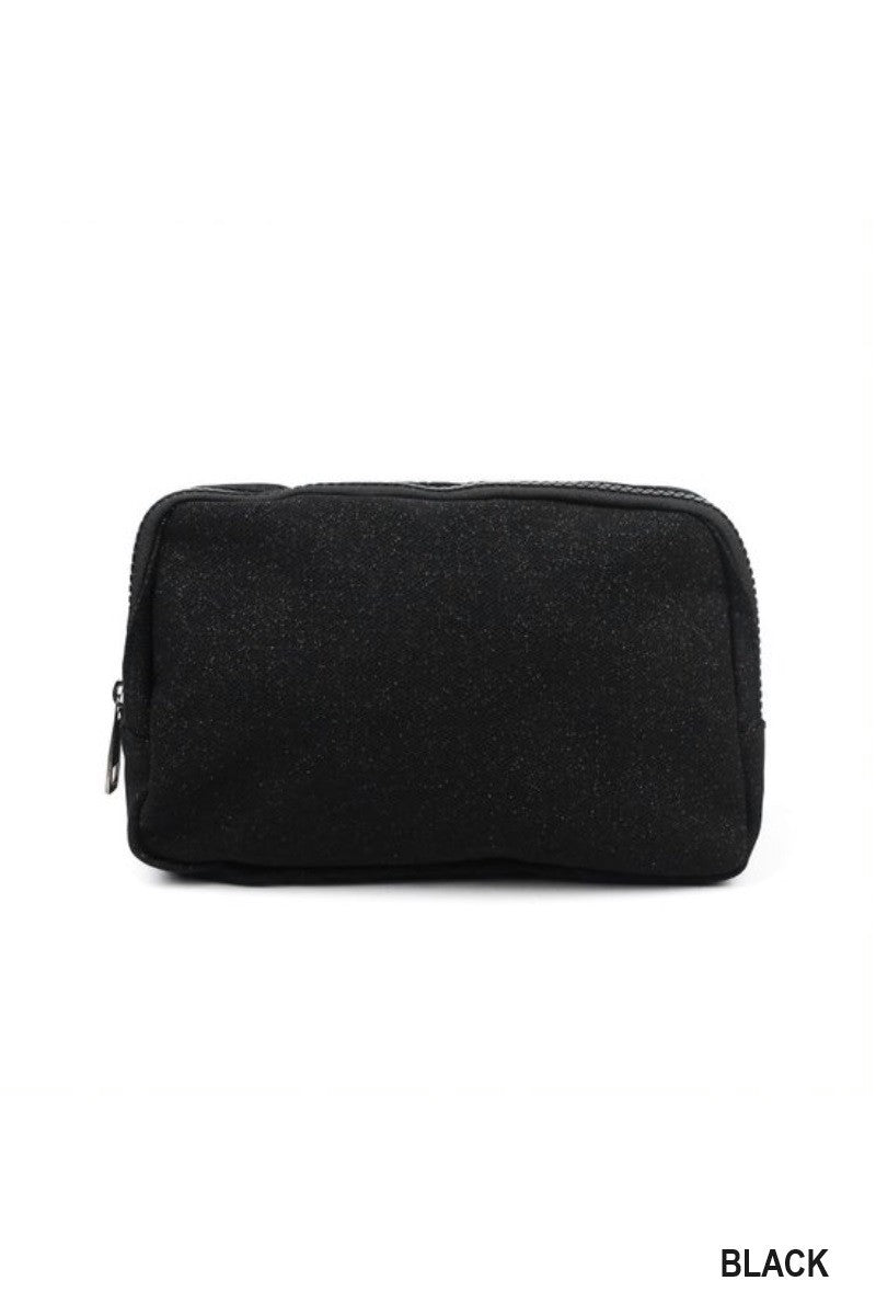 GLITTER FANNY CROSSBODY WAIST BAG
