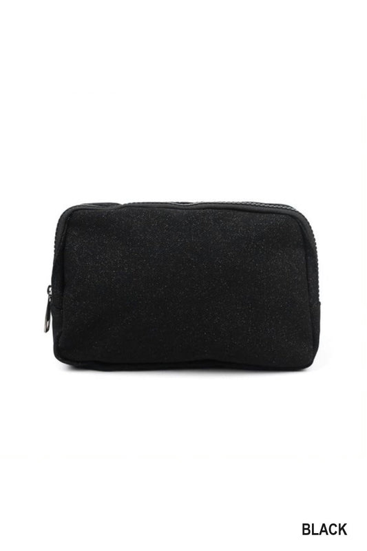 GLITTER FANNY CROSSBODY WAIST BAG
