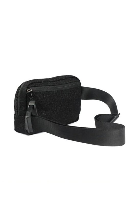GLITTER FANNY CROSSBODY WAIST BAG