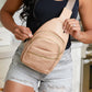 Effortlessly Chic Sling Bag in Khaki