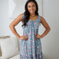Floral Essence Tie Strap Dress