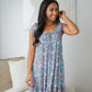 Floral Essence Tie Strap Dress