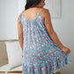 Floral Essence Tie Strap Dress