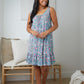 Floral Essence Tie Strap Dress