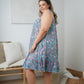 Floral Essence Tie Strap Dress