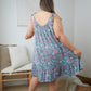 Floral Essence Tie Strap Dress