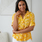 Clementine Floral Button Up Blouse