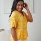 Clementine Floral Button Up Blouse