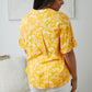 Clementine Floral Button Up Blouse