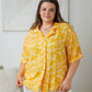 Clementine Floral Button Up Blouse