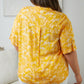 Clementine Floral Button Up Blouse