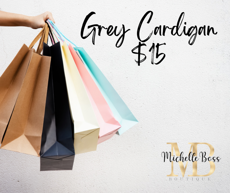 Grey Cardian $15