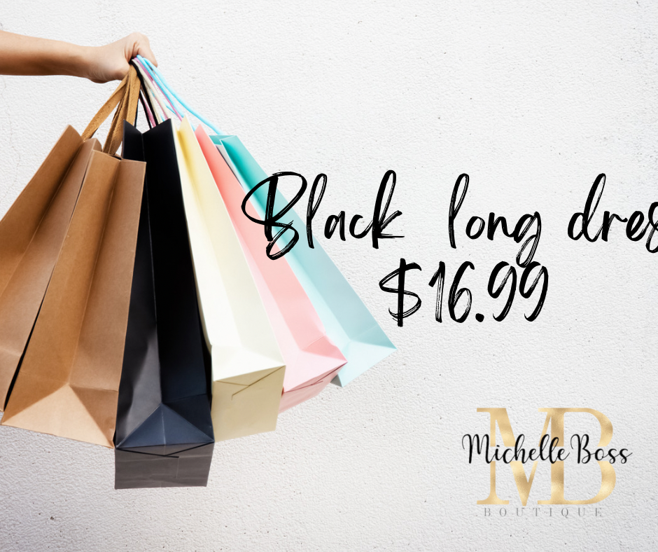 Build a Basket Black dress 16.99