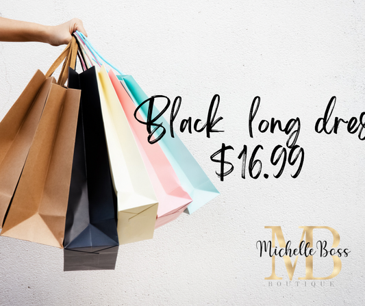 Build a Basket Black dress 16.99
