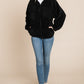 Faux Fur jacket with Hockets