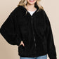 Faux Fur jacket with Hockets