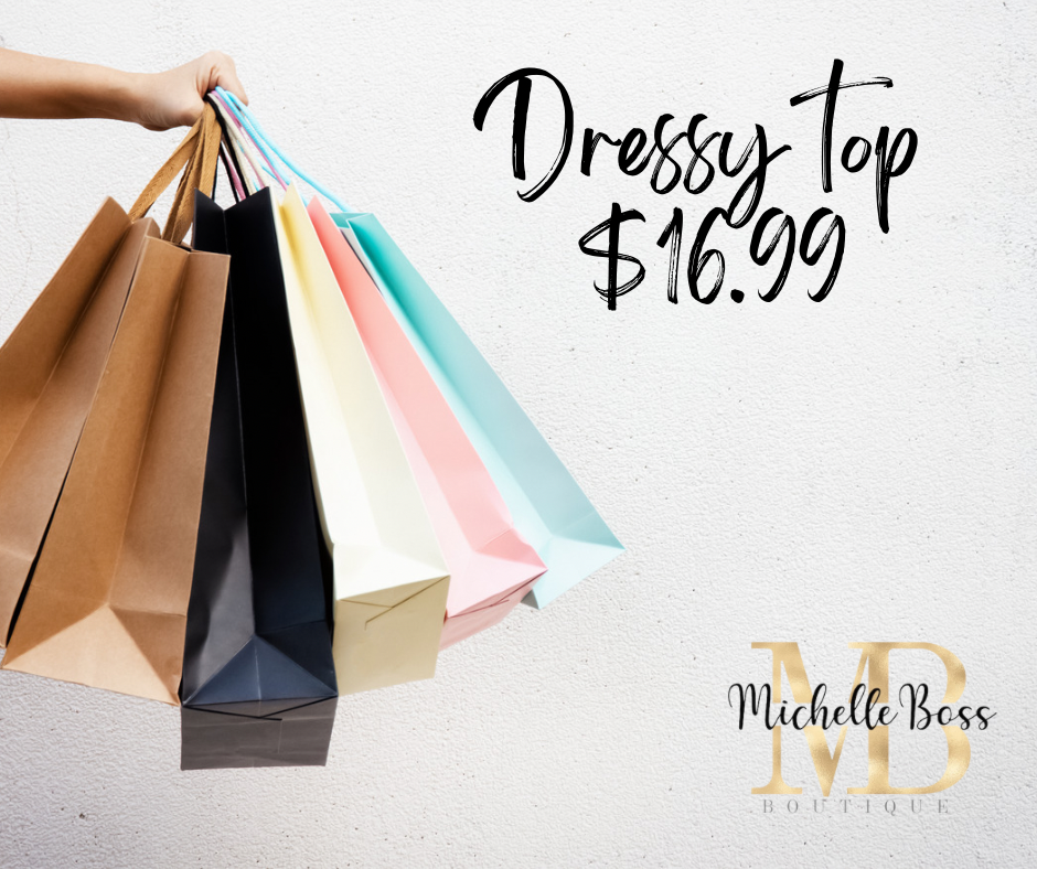 Build a basket Dressy top