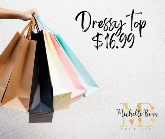 Build a basket Dressy top
