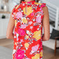 Among The Flowers Floral Top