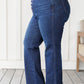 Judy Blue Arlo High Rise Button-Fly Straight Jeans