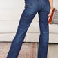 Judy Blue Arlo High Rise Button-Fly Straight Jeans