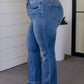 Beatrice High Rise Tummy Control Top Release Hem Slim Bootcut Jeans