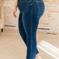 Bette Mid Rise Vintage Cuffed Skinny Capri
