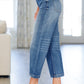 Betty High Rise Vintage Wash Wide Leg Crop Jeans