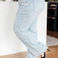 Judy Blue  Brooke High Rise TUMMY Control Top Vintage Wash Straight Jeans