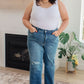 Judy Blue Carrie High Rise  Tummy Control Top 90's Straight Jeans