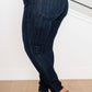 Celecia High Waist Hand Sanded Resin Skinny Jeans