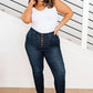 Celecia High Waist Hand Sanded Resin Skinny Jeans