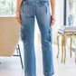 Clarissa High Rise Wide Leg Cargo Jeans